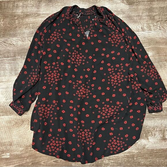 Free People Flowers in Her Hair Tunic Top Size Small - Picture 8 of 10